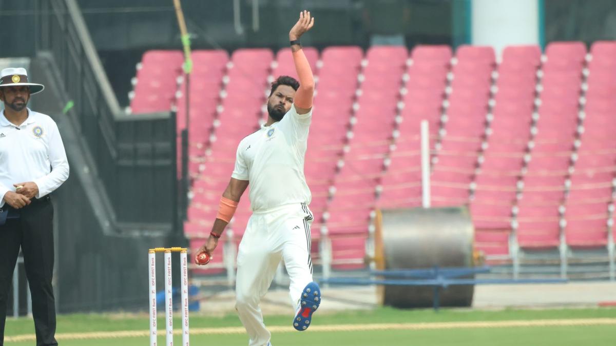 Irani Cup 2024-25: Mukesh Kumar picks up fifer for Rest of India against Mumbai